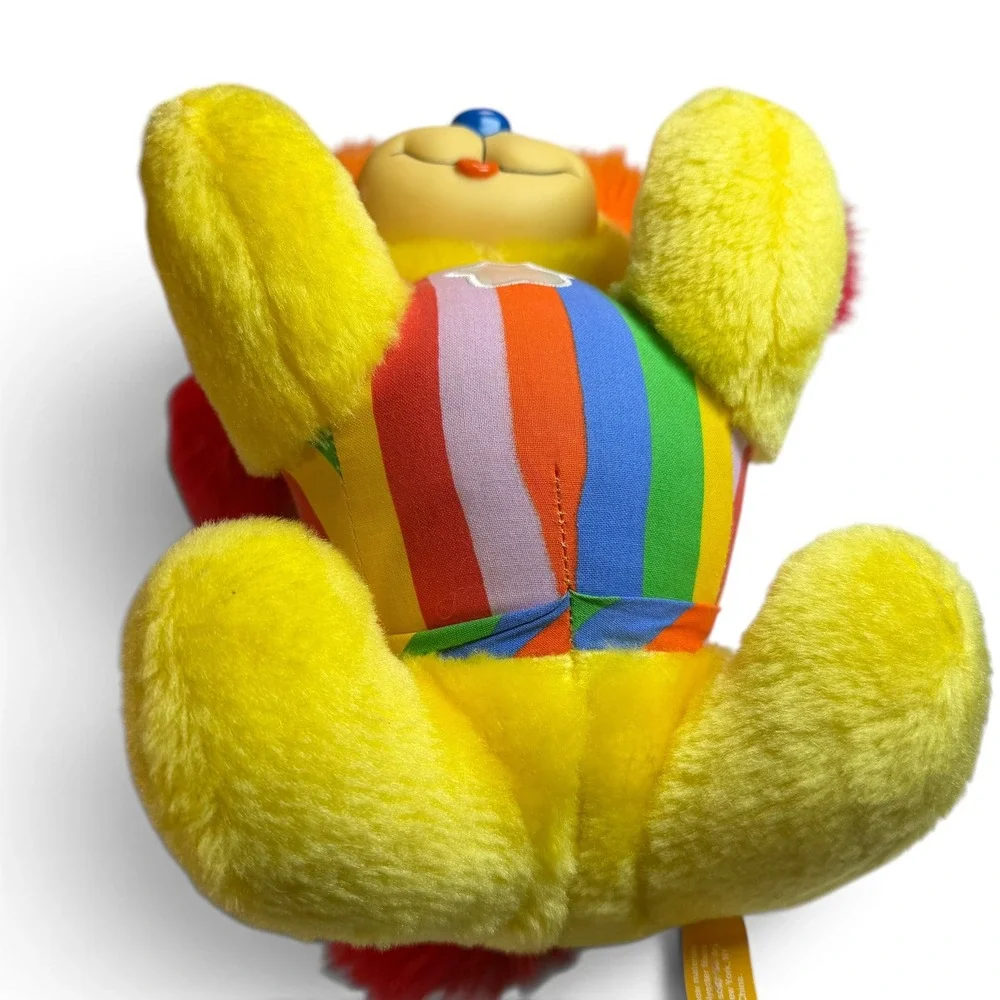 Rainbow Brite Puppy Dog Yellow Plush Toy Play LLC Hallmark Star 10 Inch